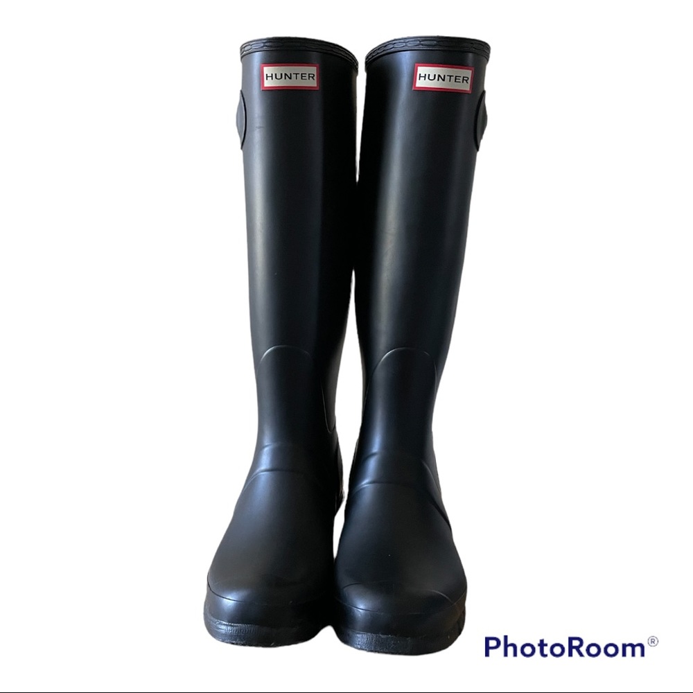 Women’s Hunter Original Tall Rain Boots Matte Black